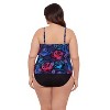Aqua Green, Women's Triple Tier Tankini - 3 of 3