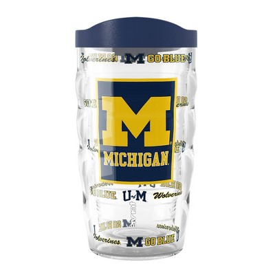 NCAA Michigan Wolverines Overtime Classic Wavy Tumbler - 10oz