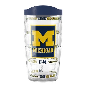 NCAA Michigan Wolverines Overtime Classic Wavy Tumbler - 10oz - 1 of 3