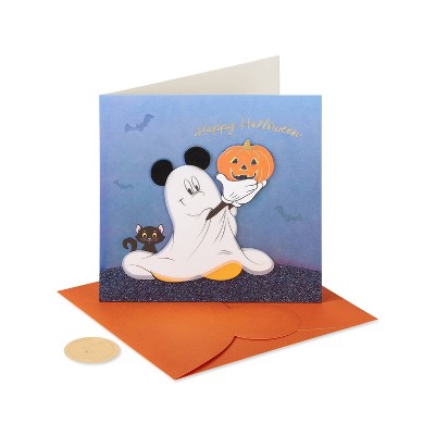 Halloween Mickey Mouse Pumpkin Card - PAPYRUS