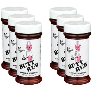 Bad Byrons Butt Rub Seasoning Barbeque Rub - Pack 6 - 9  OZ - 1 of 2