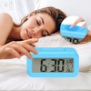 REGALWOVEN Plastic Battery Powered Digital Temperature Alarm Clock 5.5 x 2.8 x 1.8 Inches - 3 of 4