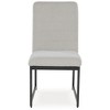 Signature Design by Ashley Tomtyn Modern Upholstered Dining Chairs, Set of 2, Beige - 4 of 4