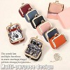 HTUTWOO Mini Jewelry Box, Travel Small Coin Purse Organizer Case, Genuine Leather Tiny Size For Rings Necklaces Earrings Bracelet Storage Box - 3 of 4