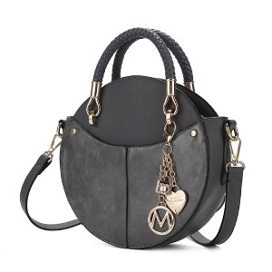 MKF Collection Nobella Women’s Crossbody Vegan Leather Functional and Trendy Handbag by Mia K - 1 of 4