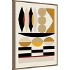 Amanti Art Abstract composition 25 by Nktn Canvas Wall Art Print Framed 23 x 30-in. - 3 of 4