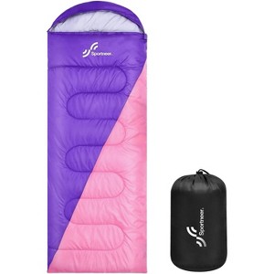 Sportneer Sleeping Bags for Adults, Warm & Cold Weather Sleeping Bag for Adults Kids Boys Girls - 1 of 4