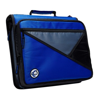 Case-it Universal Laptop Zipper Binder, O-Ring, 2 Inches, Blue