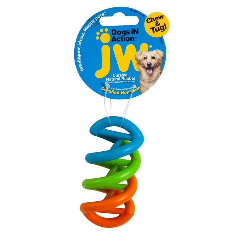 JW Pet Tug-Ee Spring Dog Toy - S, 4 of 5