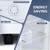 ZAFRO 6.0 Cu. ft Upright Freezer, Small Stand Up Freezer with Adjustable Thermostat, Removable Glass Shelves, for Bedroom/Home/Dorms,White - 2 of 4