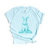 Simply Sage Market Happy Easter Bunny Outline Short Sleeve Tee - 2 of 4