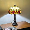 Amora Lighting Tiffany Style Tulips Table Lamp 19" Tall - 2 of 4