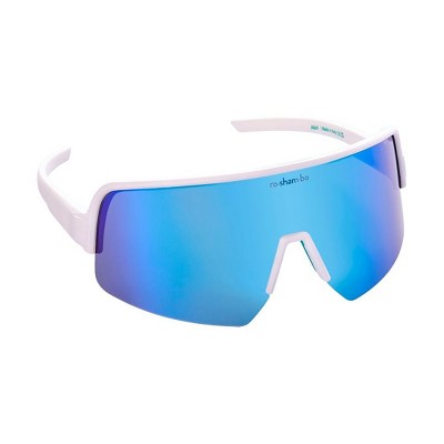 Roshambo's Premium Wraparound Flexible Youth Sunglasses | Made in Italy | Polarized Mirror UV400 lens | Slip Grip 3-Pack and Carrying Sleeve Included!