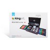 KINGART STUDIO Select Series Mixed Media Collection, Espresso Stained Mahogany Case, 115 Piece - 3 of 4