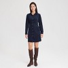 Women's Long Sleeve Corduroy Mini Shirtdress - Universal Thread™ - 3 of 4