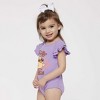 The Juniper Shop Groovy Chick Checkered Baby Flutter Sleeve Bodysuit - 2 of 2