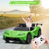 Kids Ride On Car, Licensed KTM 12V Electric Sports Car with Remote Control, Battery Powered Sports Car, Sound System - 3 of 4