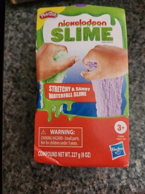 Play-doh Nickelodeon Stretchy & Sandy Waterfall Slime Lilac & Green : Target