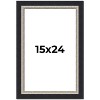 PosterPalooza | Embellished Black Picture Frame - UV Acrylic, Foam Board Backing, Hanging Hardware - 2 of 4