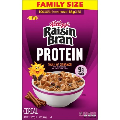 Kellogg's Raisin Bran Protein Breakfast Cereal - 17.3oz