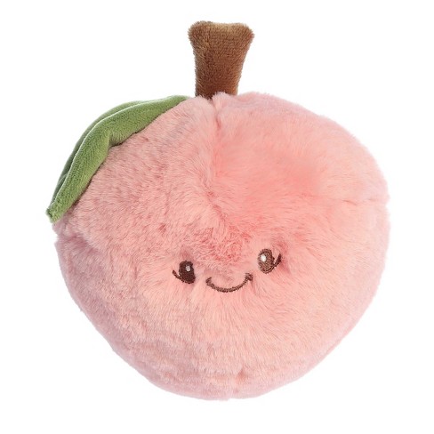 peach stuffed animal