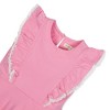 Hope & Henry Girls' Sleeveless Knit Pinafore Dress, Infant - 2 of 4