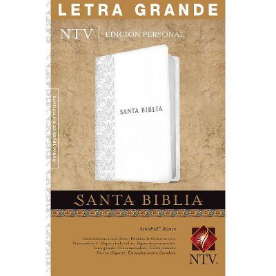 Personal Large Print Bible-Ntv - (Leather Bound)