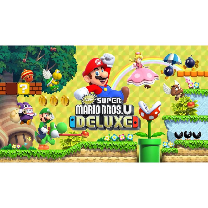 New Super Mario Bros U Deluxe - Nintendo Switch, 1 of 12