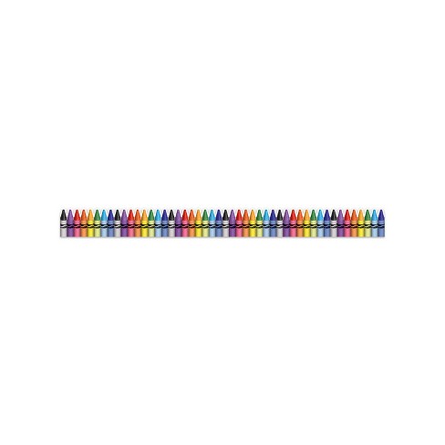 Eureka Crayola Crayons Extra Wide Deco Trim, 37 Feet (Pack of 6) - image 1 of 1