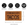 Evergreen Come Back With Tacos Coir Mat - 4 of 4