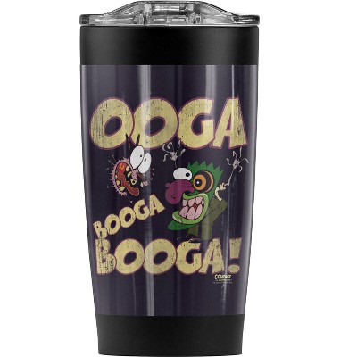 Courage Ooga Booga Booga Steel Tumbler 20oz Coffee Travel Mug