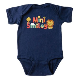The Juniper Shop Mini Smiley Icons Lion Baby Short Sleeve Bodysuit - 1 of 4