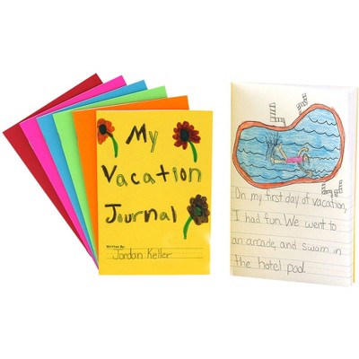 Hygloss My Storybook, 24 Pages, 5-1/2 x 8-1/2 Inches, Assorted Colors, Set of 6