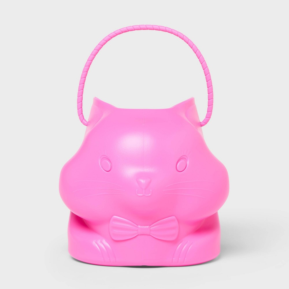 Vintage Easter Bunny Basket Pink - Spritz™