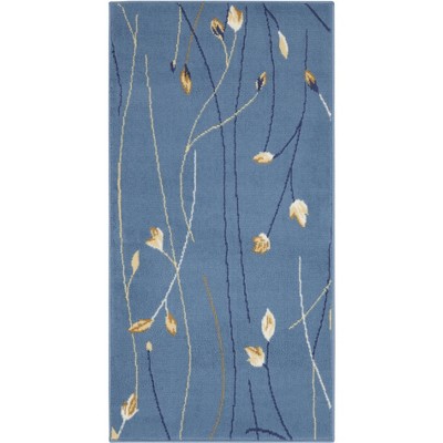 Nourison Grafix Flowing Vines and Blooms Indoor Area Rug