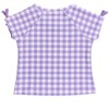 RuffleButts Toddler Girls UPF50+ Active Raglan Bow Shirt - 2 of 2