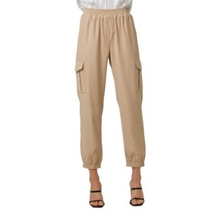 Women's Cargo Jogger Pants - mystree - 1 of 3