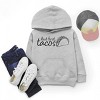 The Juniper Shop But First, Tacos Outline Youth Hoodie - 4 of 4