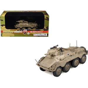 Sd.Kfz. 234/3 Armored Vehicle "#03, 3rd Panzer Division, Hungary" (1945) German Army 1/72 Die Cast Model by Panzerstahl - 1 of 4