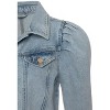 Women's Puff Sleeve Denim Jacket - LASCANA - 4 of 4