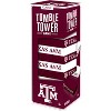 MasterPieces Real Wood Block Tumble Towers - NCAA Texas A&M Aggies - 2 of 4