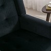 Sapphtopaz Accent Chair Wood Chair for Bedroom Comfy Chairs Modern Armchair Accent Chairs for Living Room, Bedroom, Nursery - 2 of 4