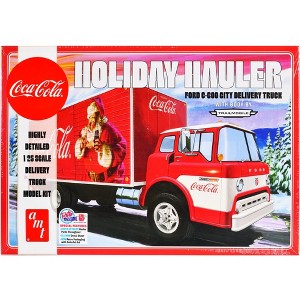 Ford C-600 City Delivery Truck "Holiday Hauler - Coca-Cola" (Skill 3) 1/25 Plastic Model Kit by AMT - 1 of 4
