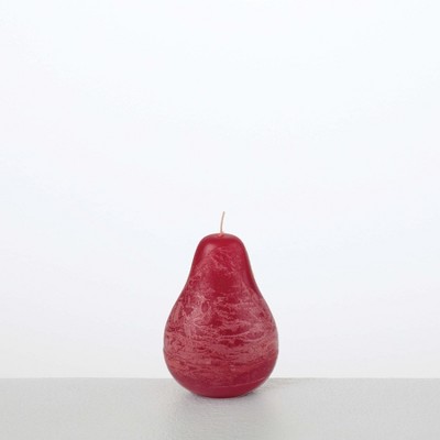 Vance Kitira 2.5" Petite Timber Pears - Set of 12, Red