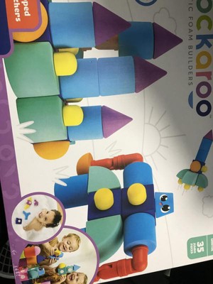 Blockaroo Magnetic Foam Building Blocks, Soft Foam Blocks To Develop ...