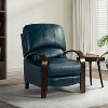 Alexandra Genuine Leather Manual Recliner| ART OF LIVING DESIGNS - 2 of 4