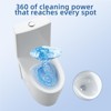 One Piece Toilet, Elongated Toilet - Powerful Flush 1.28 GPF, Soft-Close Seat, 12'' Rough-In, White Compact Design - 4 of 4