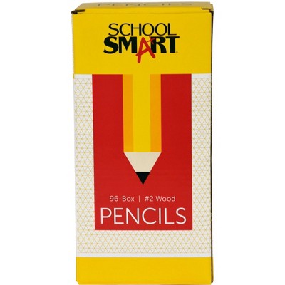 School Smart Hexagonal Pencils, No 2, pk of 96