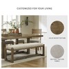 Signature Design by Ashley Cabalynn Farmhouse 63" Dining Bench, Light Brown - 4 of 4