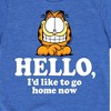 Boys' - Garfield - Hello Go Home Now Short Sleeve Graphic T-Shirt - 2 of 4